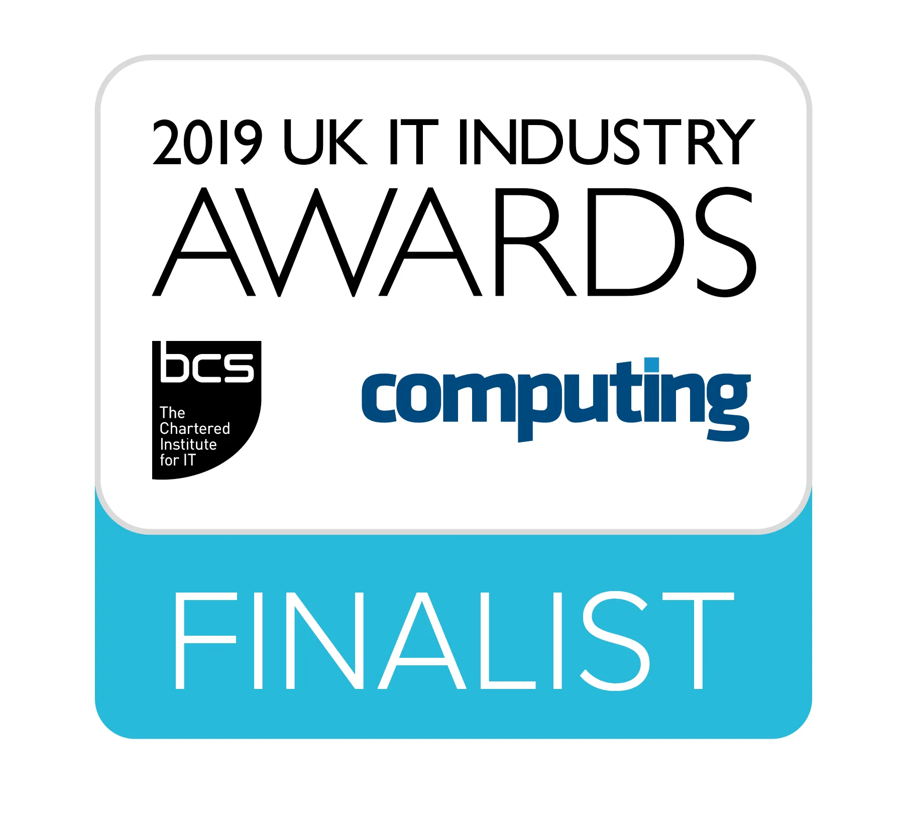 Finalist – UK IT Industry Awards 2019