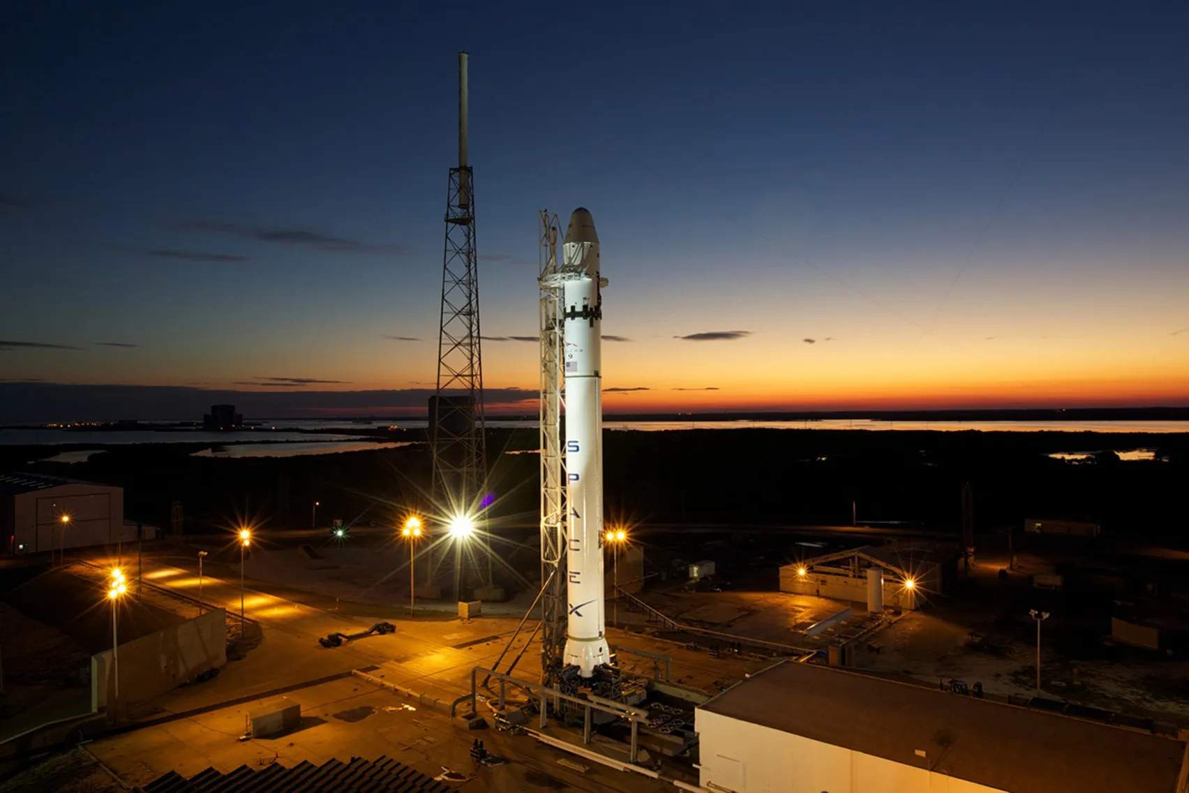 Space X Launch Aborted