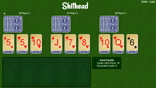 play the best online shithead card game