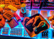 Cyberpunk Southern Fried Chicken and Spices (Dall-E and me)